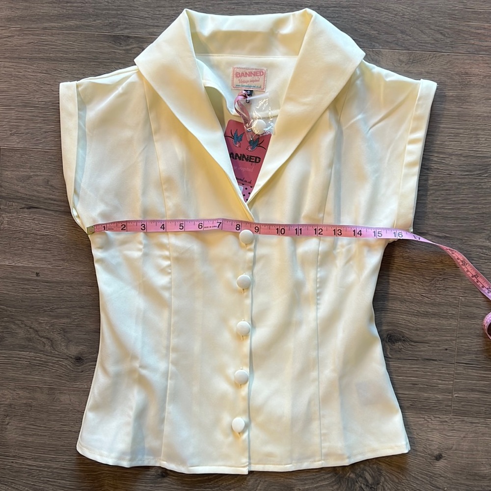 Banned blouse in ivory